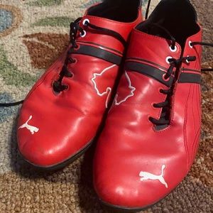 Puma Ferrari leather sneakers